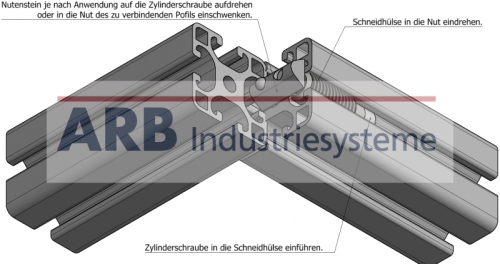 Automatik-Verbindungssatz 8 verzinkt