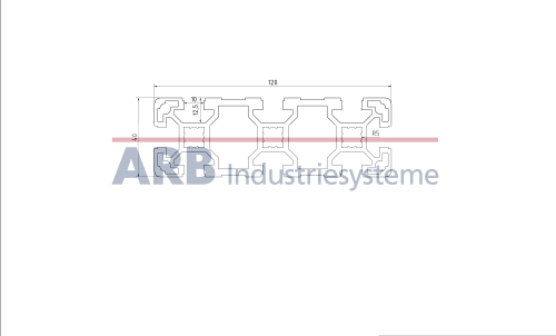 Strebenprofil 40x120L