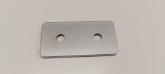 Lasche 8 D40/D40  weißaluminium ähnlich RAL 9006